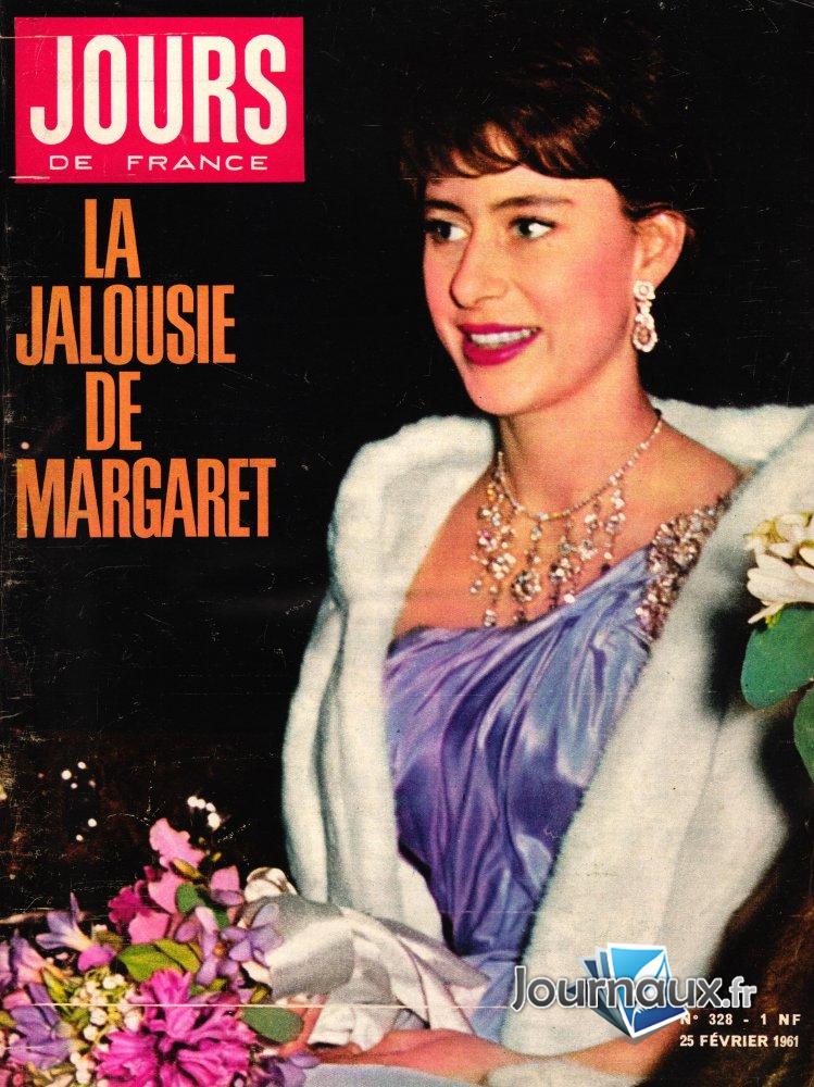 Jours de France du 25 Février 1961 - Margaret  n° 328 2025-01-31