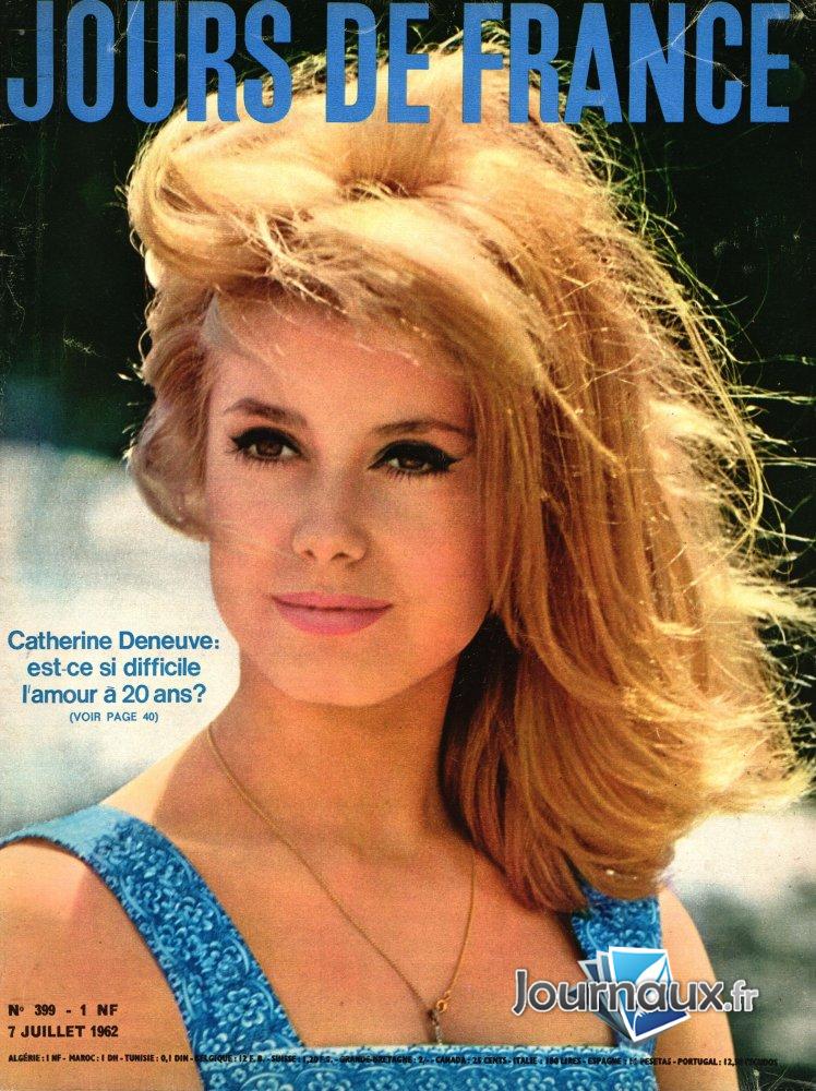 Jours de France du 7 Juillet 1962 - Catherine Deneuve  n° 399 2025-08-26