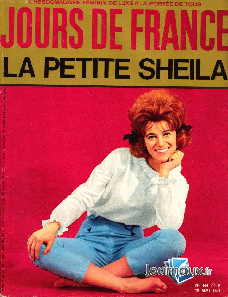 Jours de France du 18 Mai 1963  - La petite Sheila  n° 444 2025-01-08