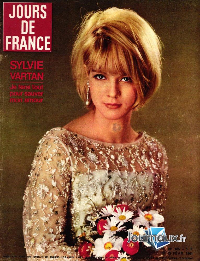 Jours de France du 29 février 1964 - Sylvie Vartan  n° 485 2025-12-02