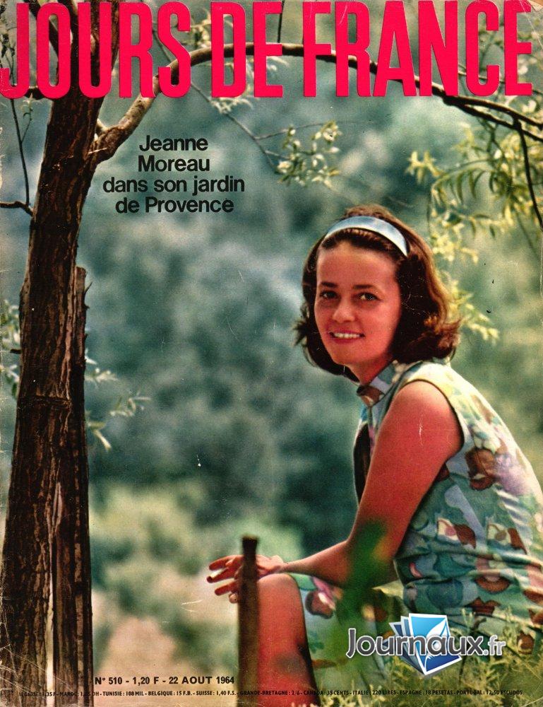 Jours de France du 22-08-1964 Jeanne Moreau