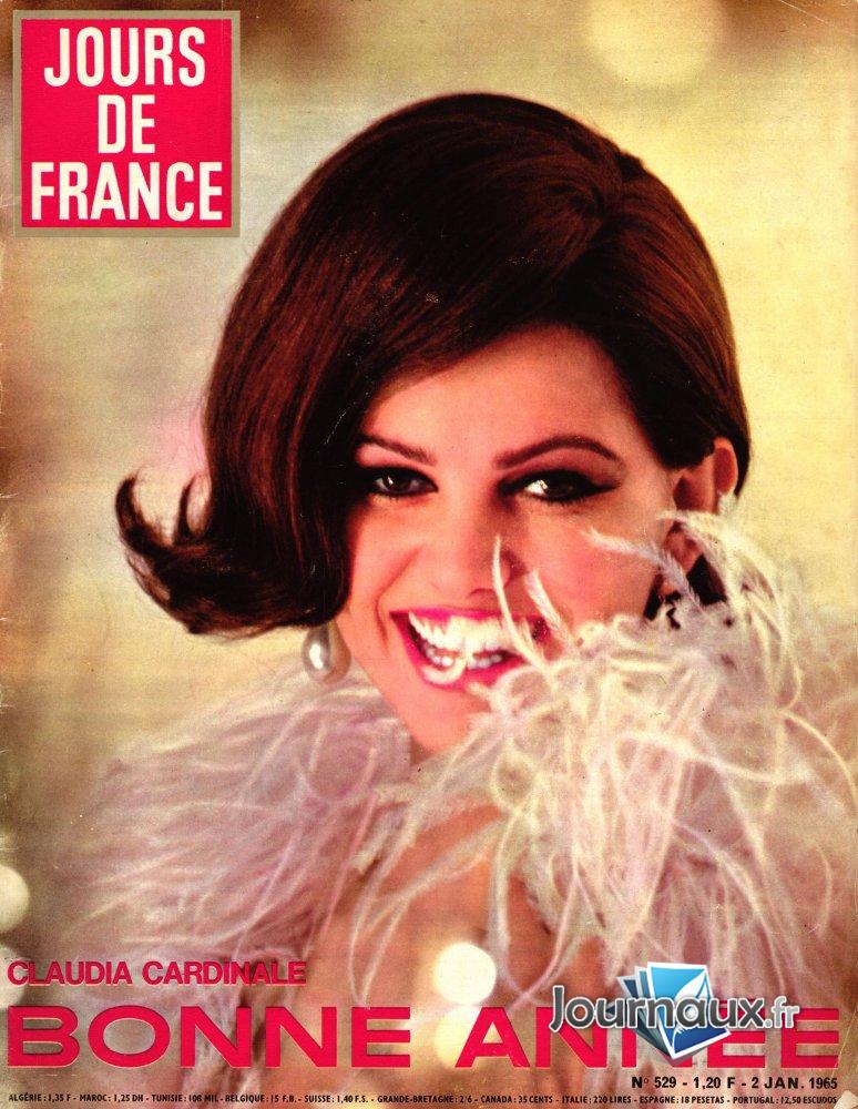 Jours de France du 2 Janvier 1965 - Claudia Cardinale  n° 529 2025-01-10