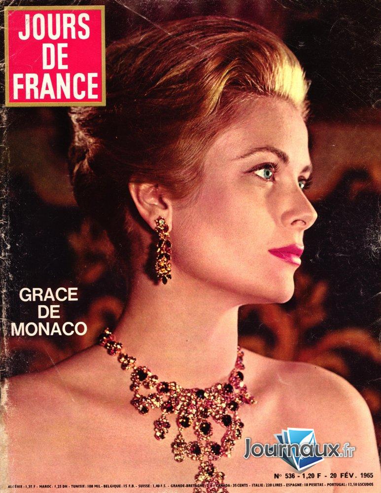 Jours de France du 20 Février 1965 - Grace de Monaco n° 536 2024-12-14
