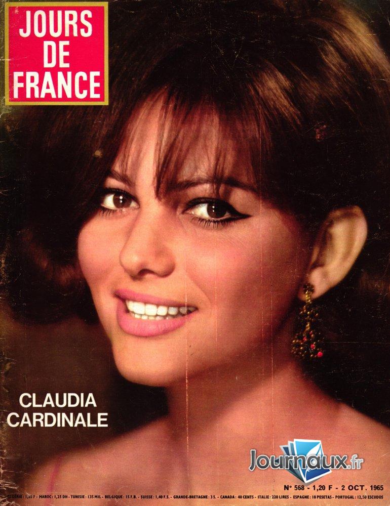 Jours de France du 2 Octobre 1965 - Claudia Cardinale  n° 568 2024-12-19