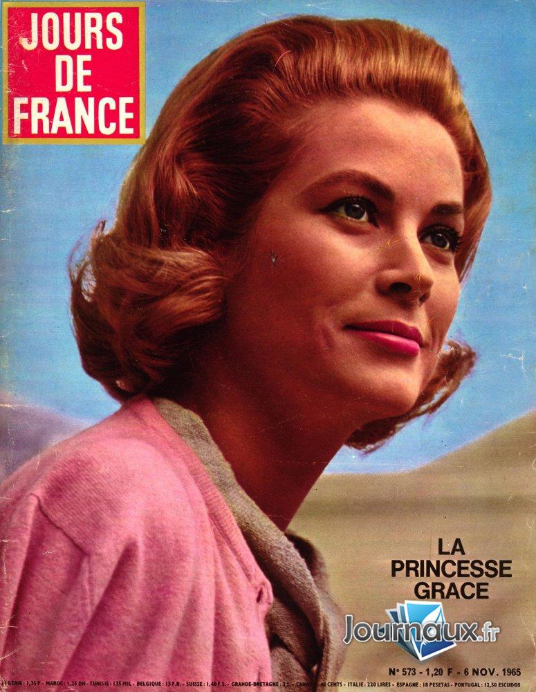 Jours de France du 6 Novembre 1965 - La princesse Grace  n° 573 2024-12-19