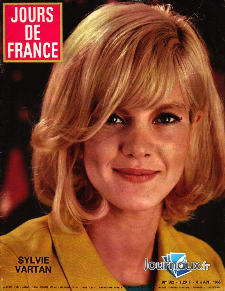 Jours de France du 8 janvier 1966 - Sylvie Vartan  n° 582 2026-01-30