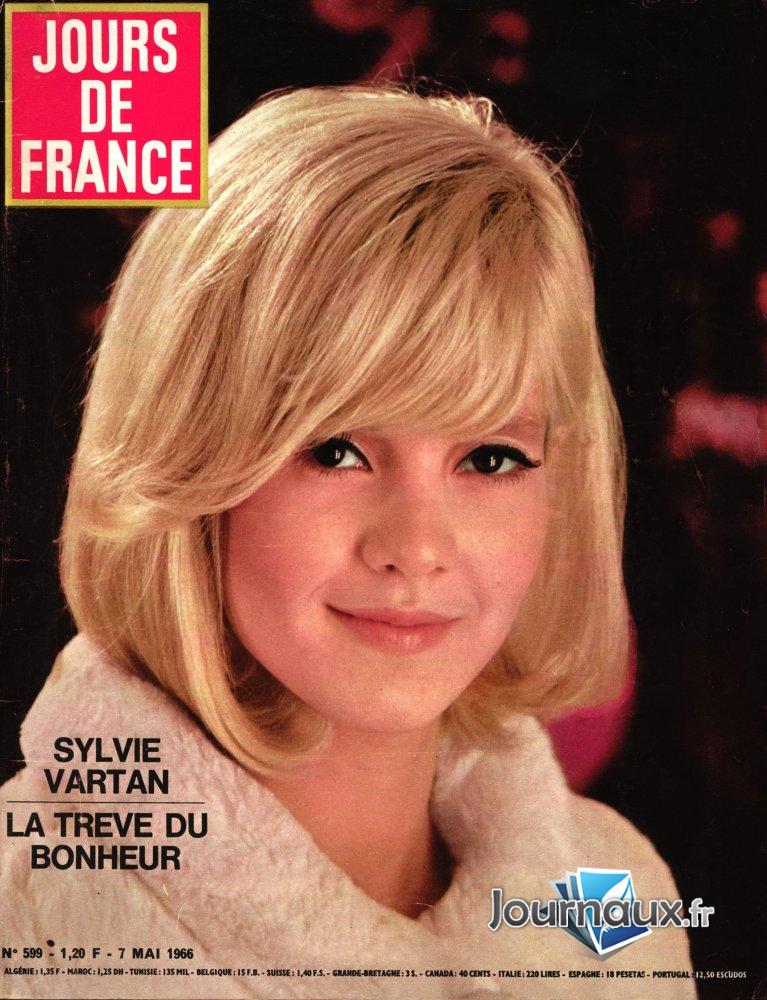 Jours de France du 7 Mai 1966 - Sylvie Vartan  n° 599 2025-12-02