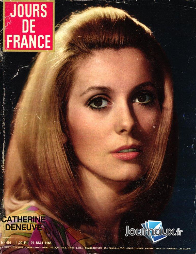 Jours de France du 21 Mai 1966 - Catherine Deneuve  n° 601 2025-08-26