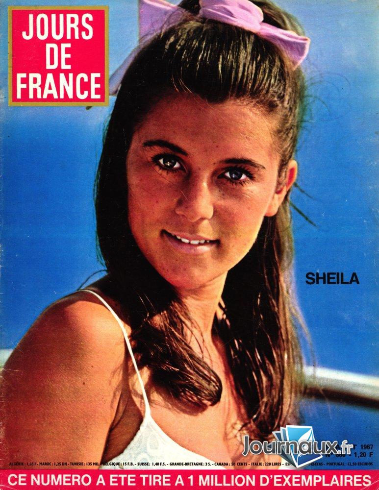 Jours de France du 19 Août 1967 - Sheila n° 666 2025-03-24