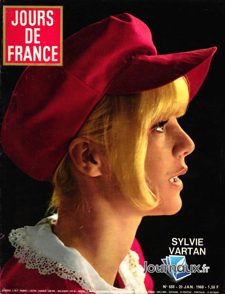 Jours de France du 20 Janvier 1968 - Sylvie Vartan  n° 688 2026-02-04