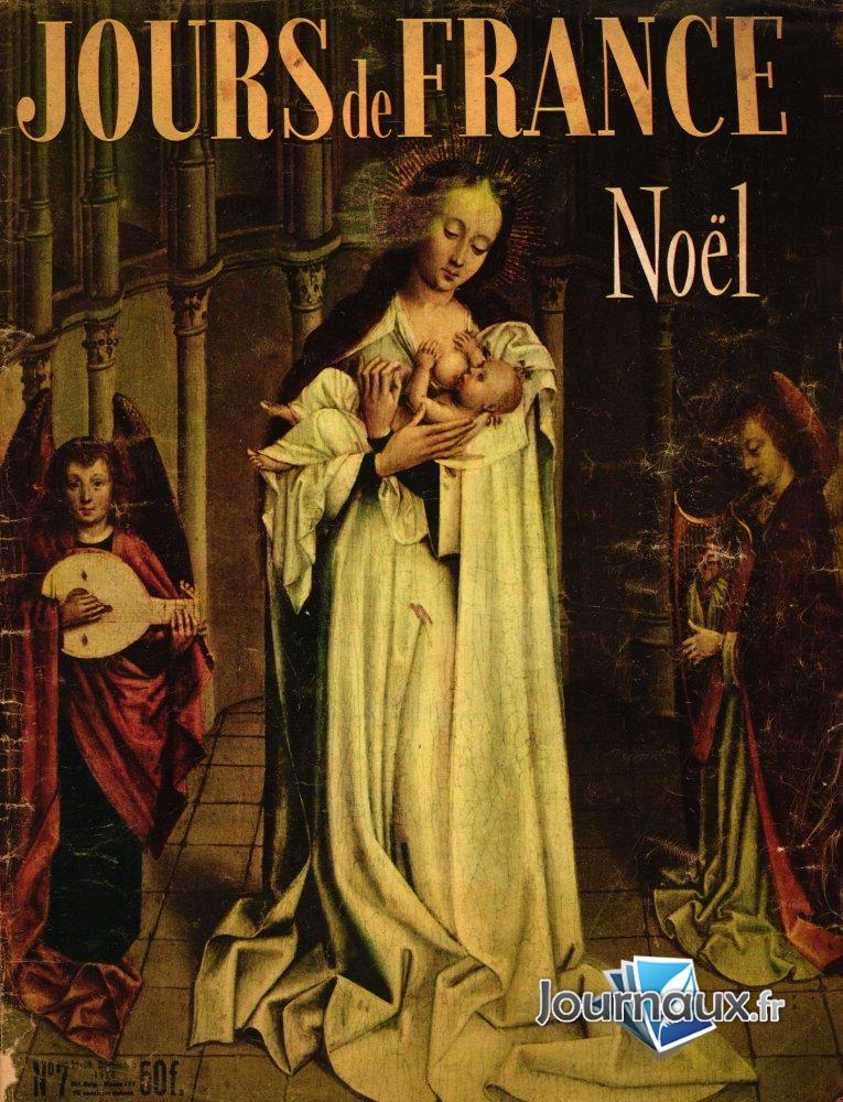 Jours de France du 23 Décembre 1956 - Noël   n° 7 2025-02-12