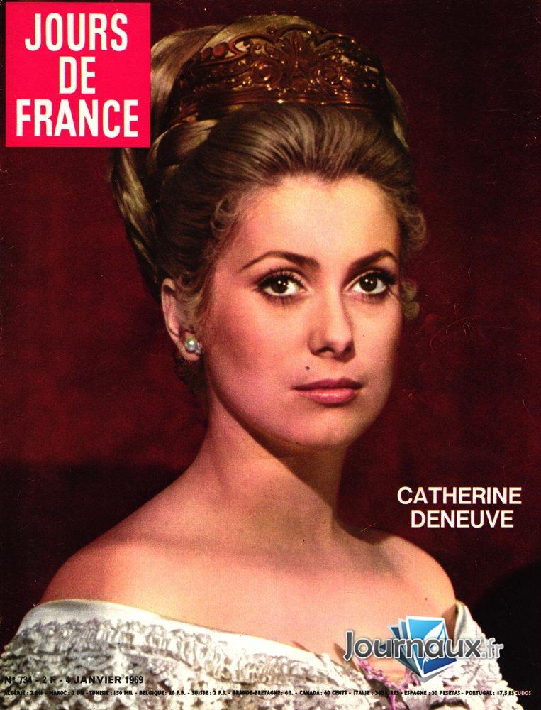 Jours de France du 4 Janvier 1969 - Catherine Deneuve  n° 734 2025-08-27