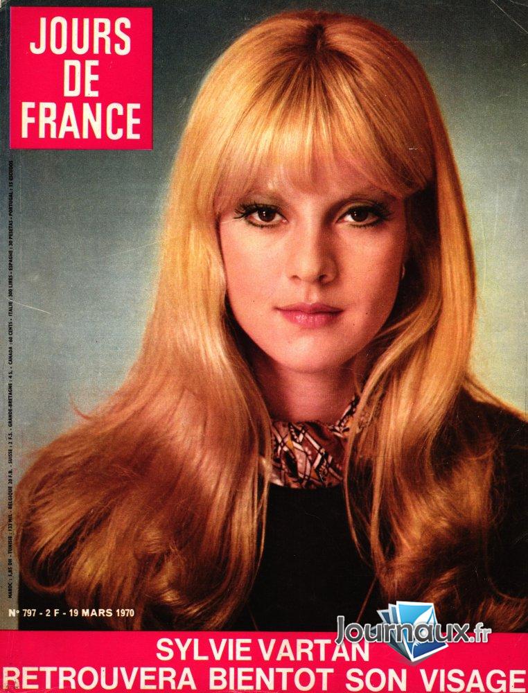 Jours de France du 19 mars 1970 - Sylvie Vartan n° 797 2025-12-03