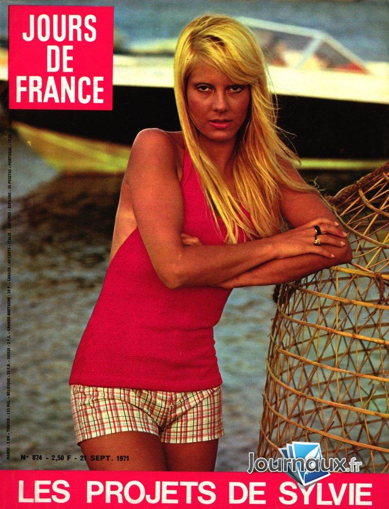 Jours de France du 21 septembre 1971 - Sylvie Vartan  n° 874 2025-12-02