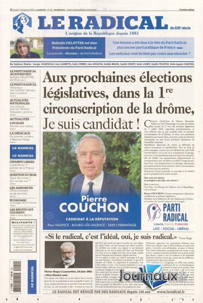 Le Radical n° 1 2025-12-01