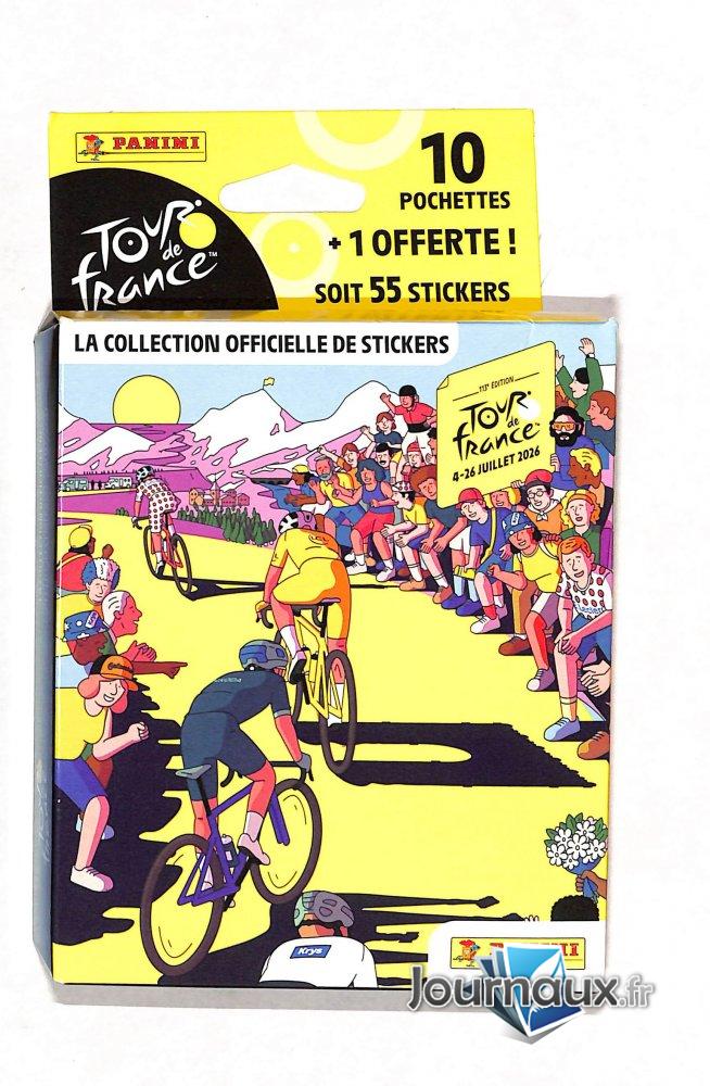 Pochette Stickers Panini tour de France 4-26 juillet 2026 n° 1 2026-04-25