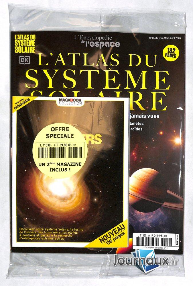 Offre Spéciale L'Encyclopédie de l'Espace + Magbook Univers n° 14 2026-02-12