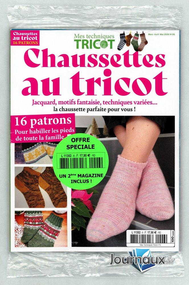 Mes Techniques Tricots + 1 Magazine  n° 6 2026-03-18