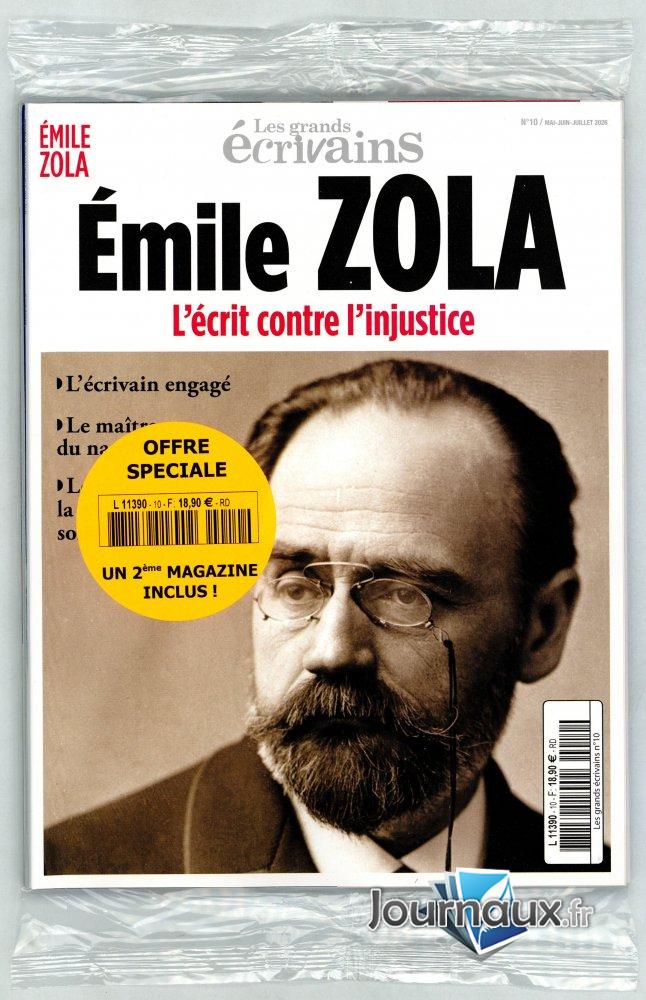 Pack Les Grands Ecrivains  + Les Trésors de la Culture n° 10 2026-04-18