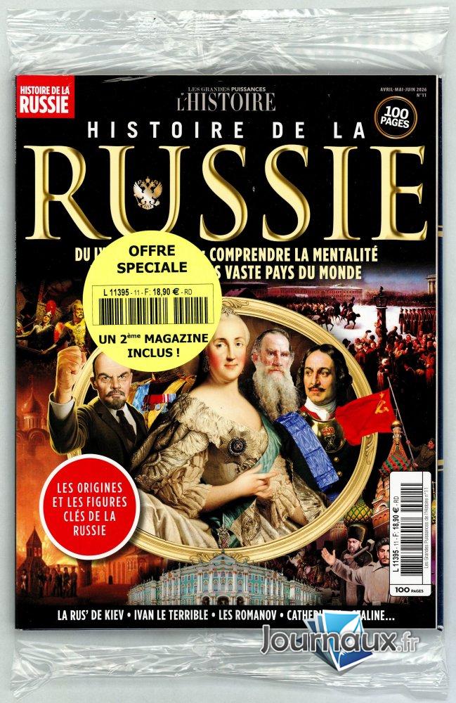 Les Grandes Puissances De L'Histoire + 1 magazine n° 11 2026-03-26