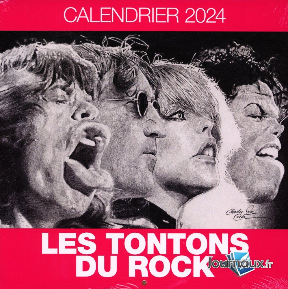 Calendrier Les Tontons du Rock  2024