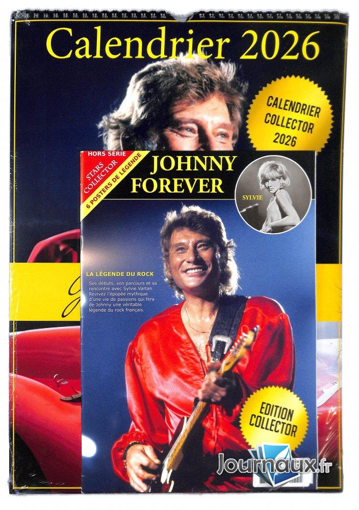 Calendrier 2026 Johnny Forever Collector  n° 1 2026-02-27