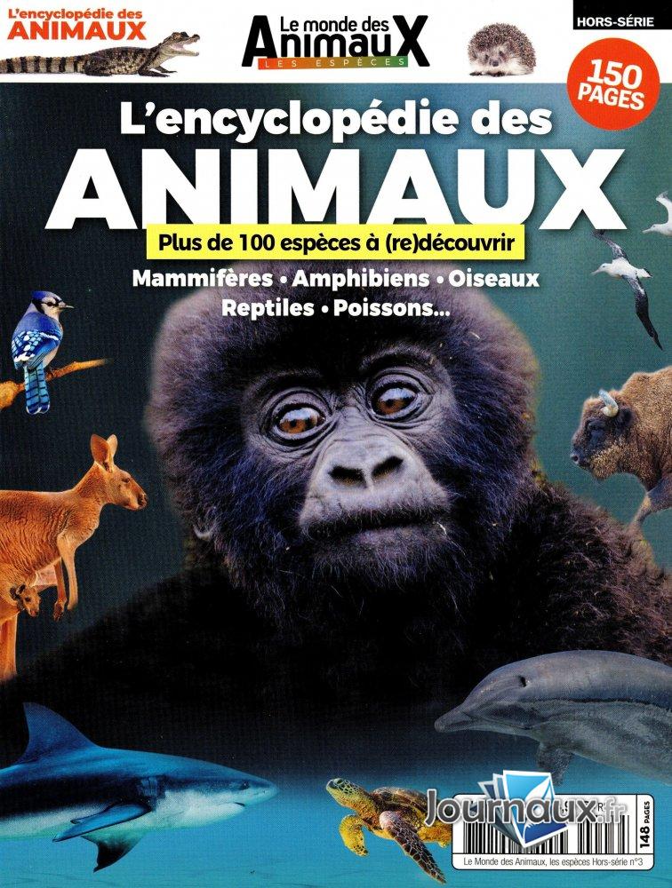 Le monde des animaux - les espèces Hors - Série n° 3 2024-01-27