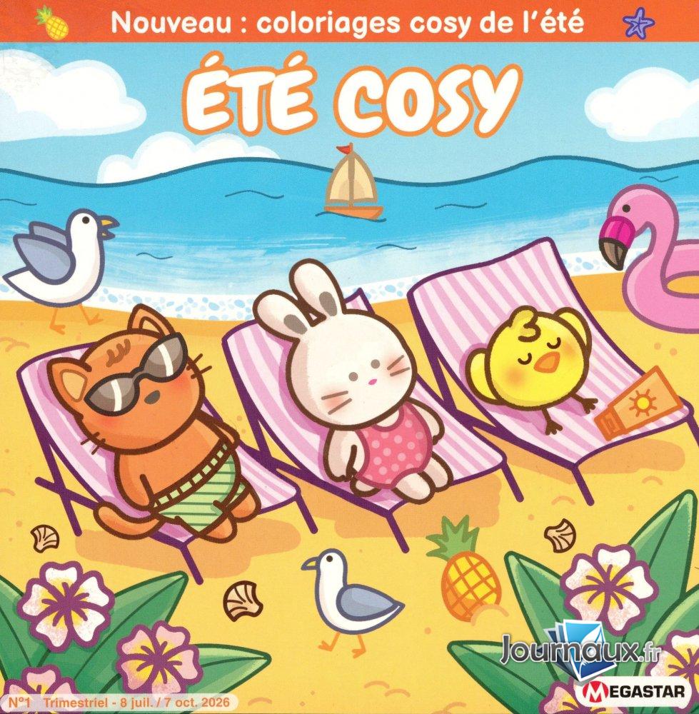 Coloriage cosy de l'été  n° 1 2026-07-08