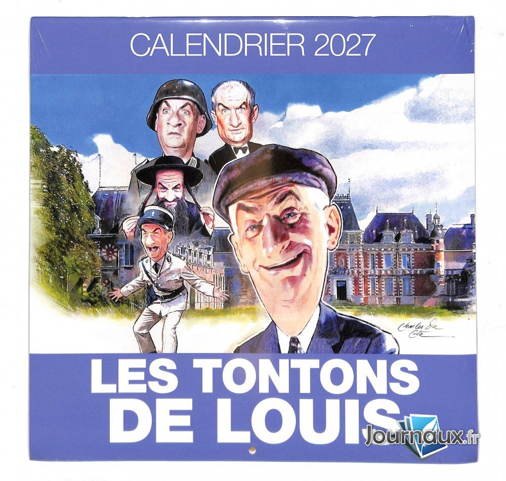 Calendrier 2027 les tontons de louis n° 1 2026-10-02