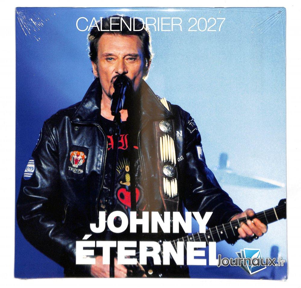 Calendrier 2027 Johnny éternel  n° 1 2026-10-02