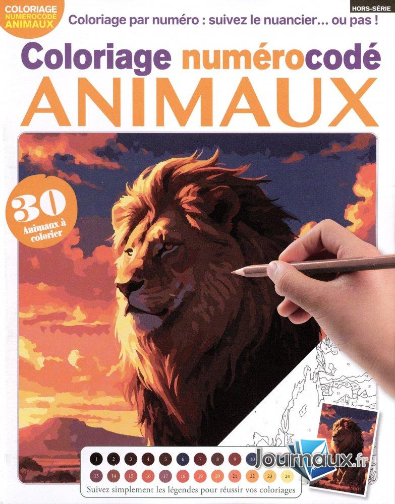 Coloriage numérocodé Hors-Série Animaux n° 1 2026-06-16