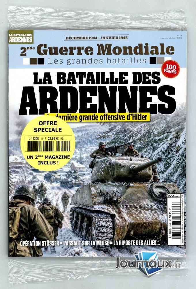 Les Grandes Batailles de la Seconde Guerre Mondiale + 1 magazine n° 14 2026-05-27