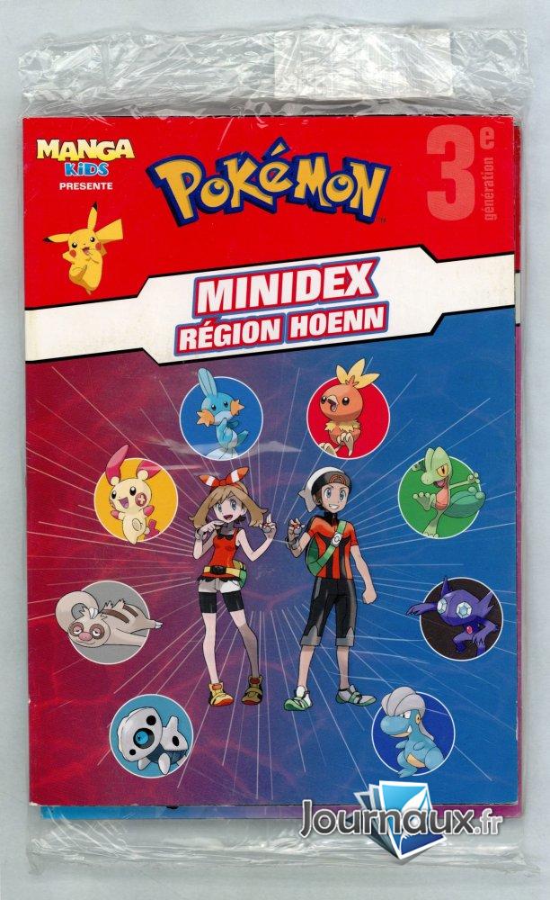 Manga Kids - Pokemon Minidex Région Hoenn +Sinnoh n° 1 2026-07-03