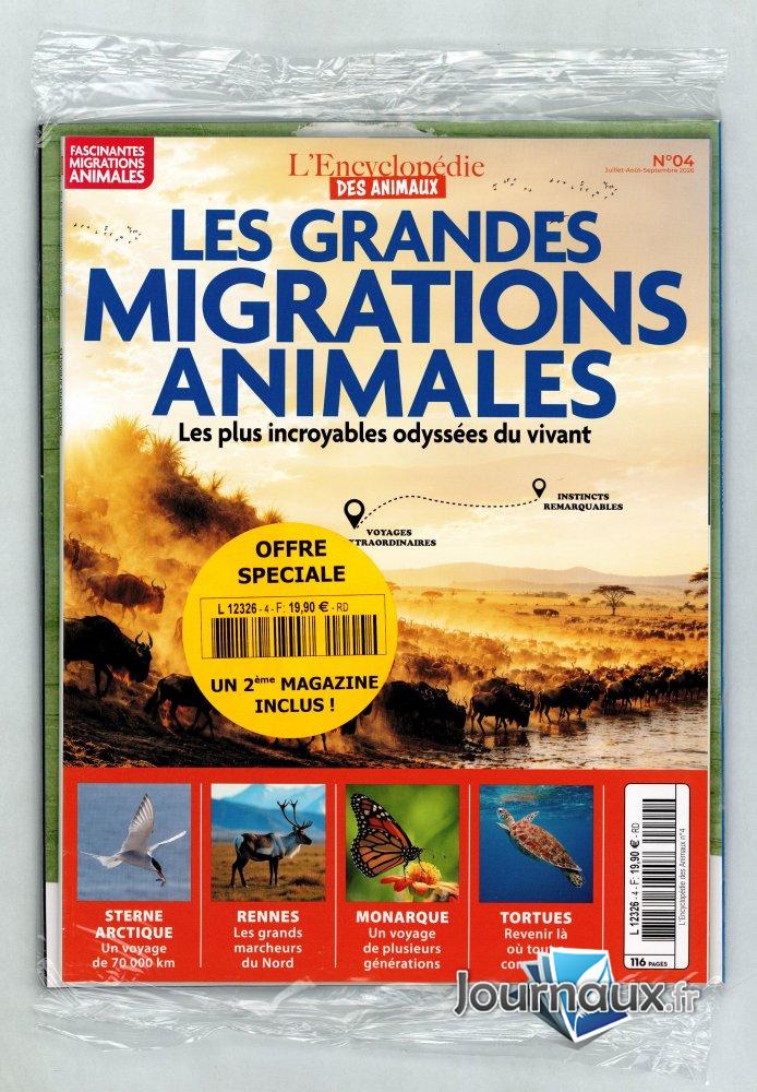 L'encyclopédie des animaux + le monde des animaux n° 4 2026-06-23