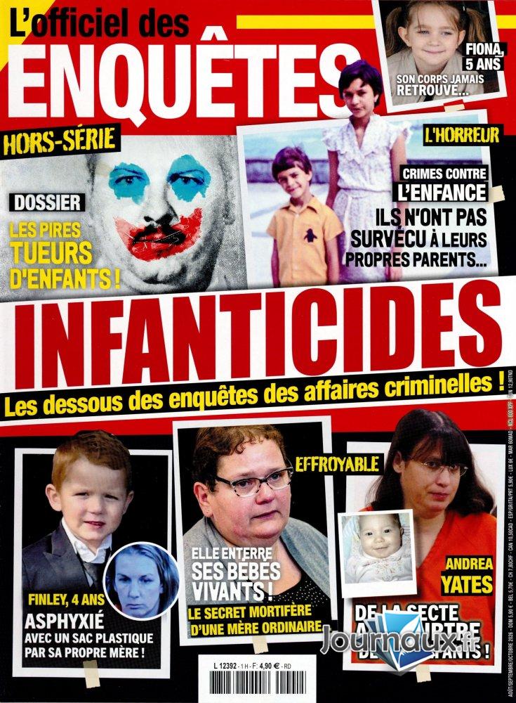 L'Officiel des Enquêtes  n° 1 2026-07-08