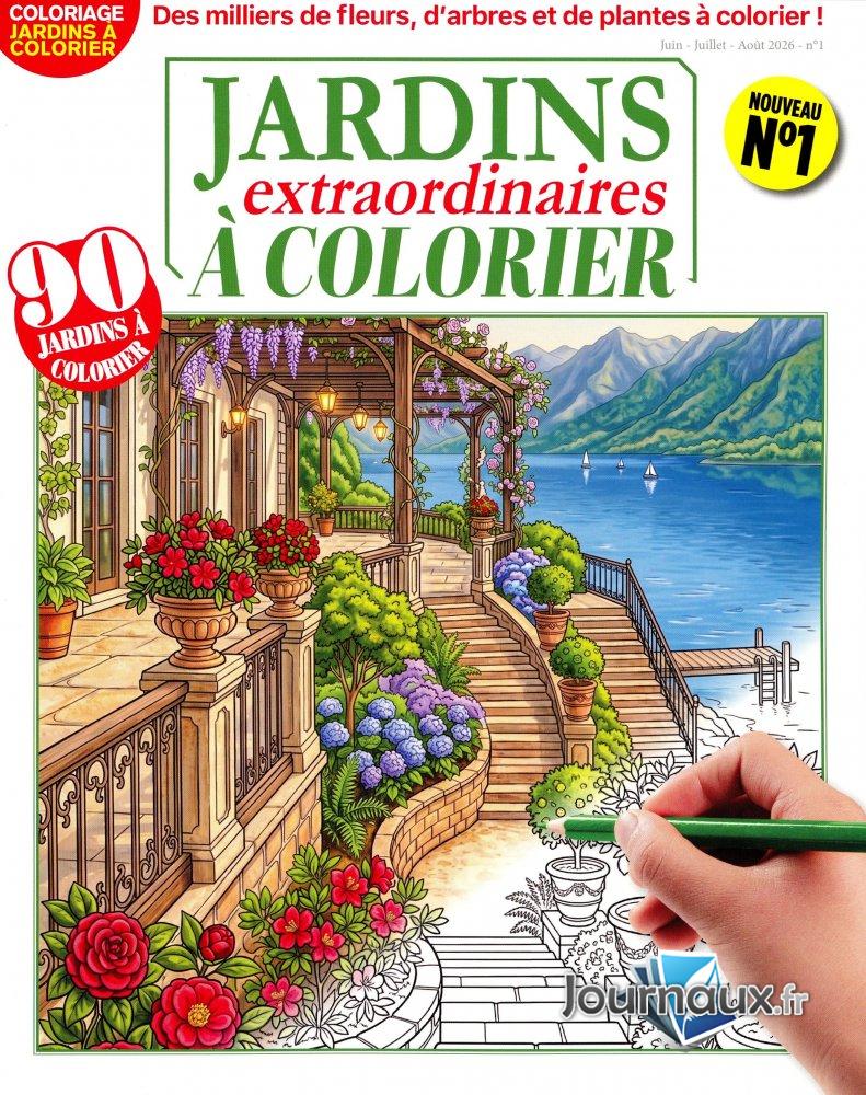 Jardins Extraordinaires à colorier n° 1 2026-05-12