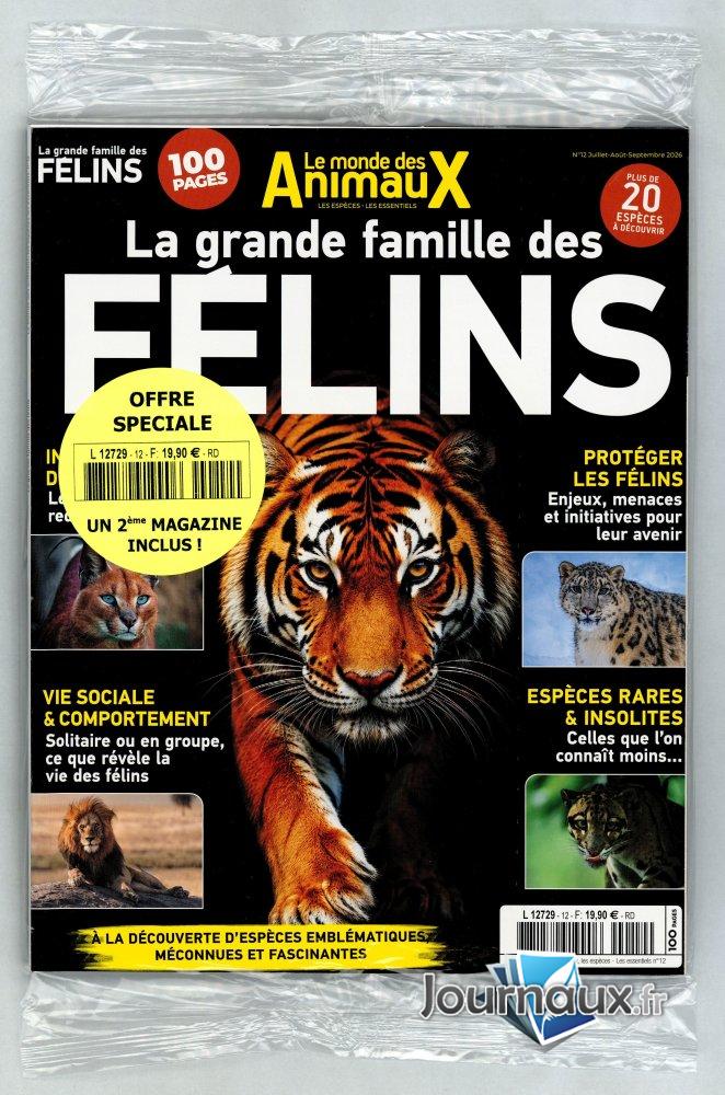 Offre Le Monde des Animaux + Hors-Série n° 12 2026-07-22