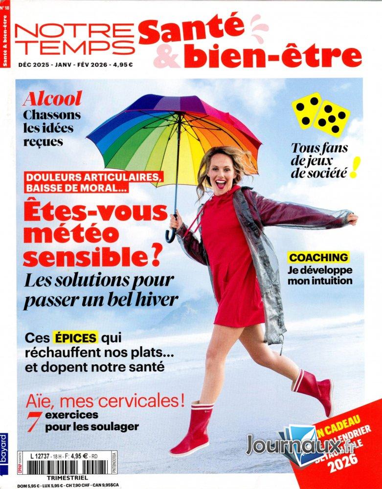 Notre Temps Santé et Bien-être n° 18 2025-12-01
