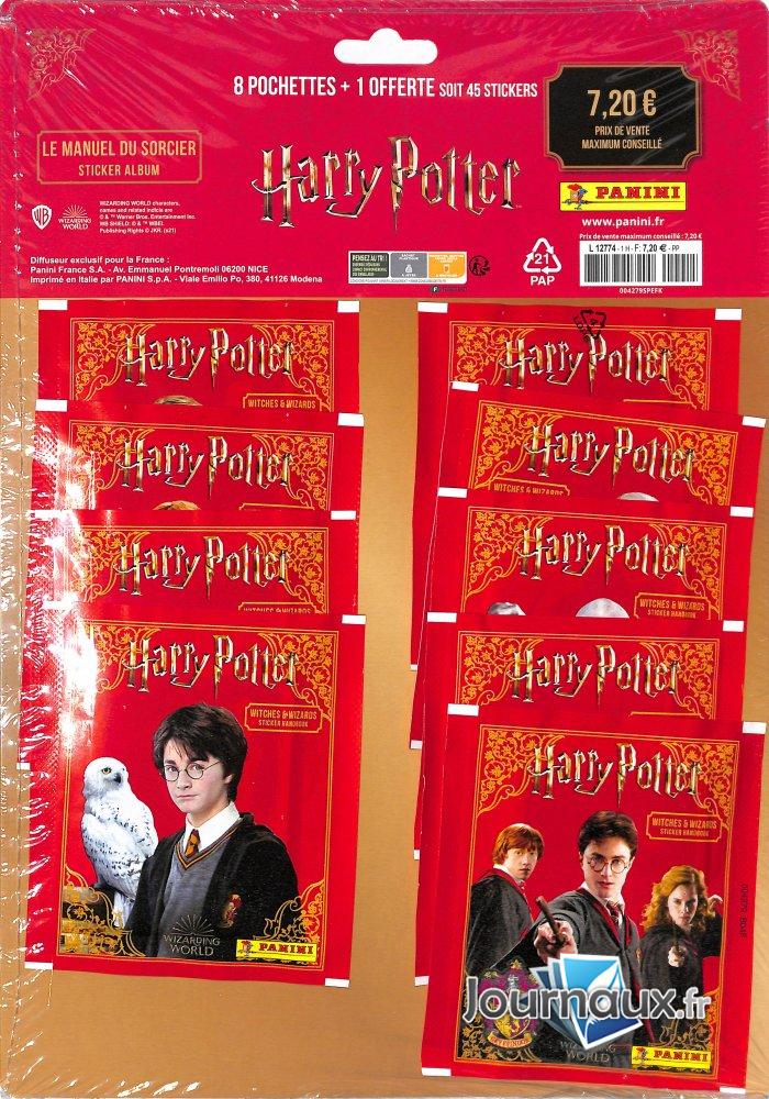 Harry Potter Panini 8 Pochettes + 1 Offerte