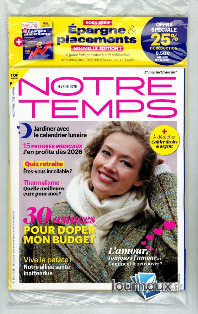 Notre Temps  n° 674 2026-01-05