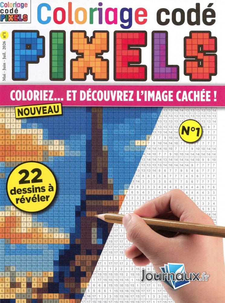 Coloriage Codé Pixel n° 1 2026-04-21