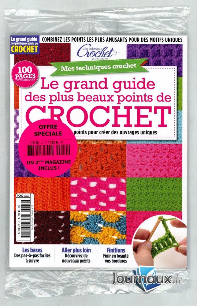 Offre spéciale mes techniques crochet + 1 magazine  n° 10 2026-09-16