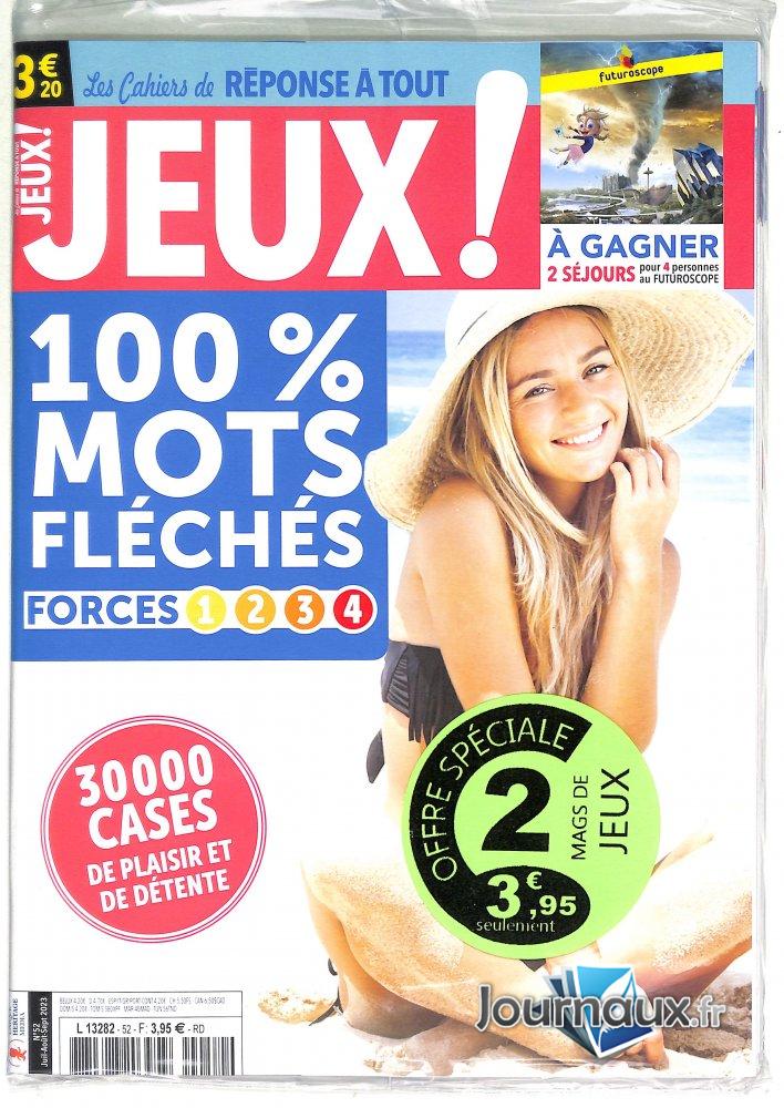 OFFRE Les Cahiers de Réponse à Tout JEUX x2