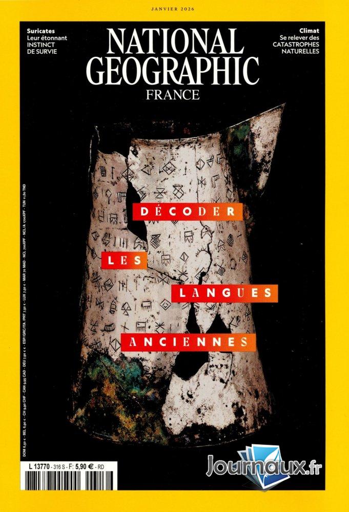 National Geographic France n° 316 2025-12-26