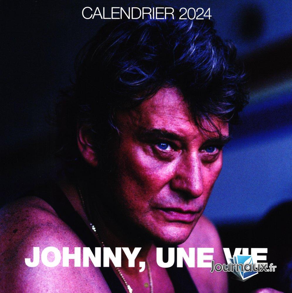 Calendrier 2024 Johnny, Une Vie 