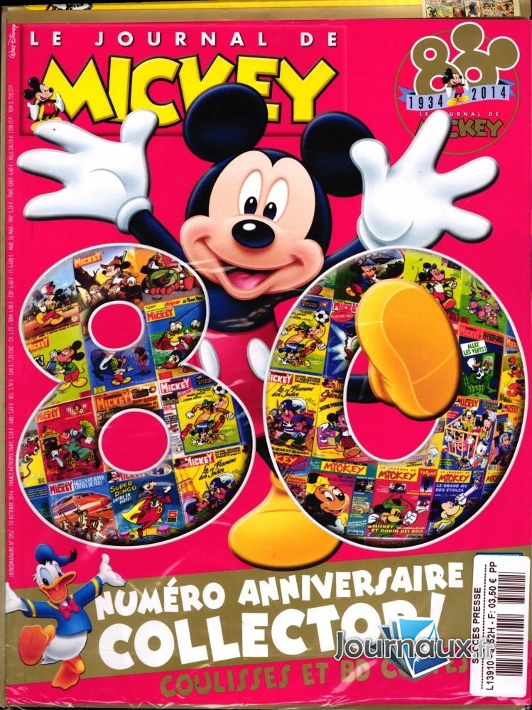 Le Journal De Mickey + Le Premier Numéro de 1934 (REV)  n° 3252 2020-04-11