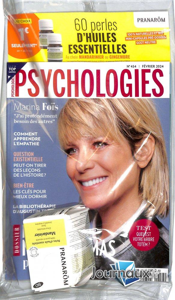 Psychologies Magazine + Huile Essentielle