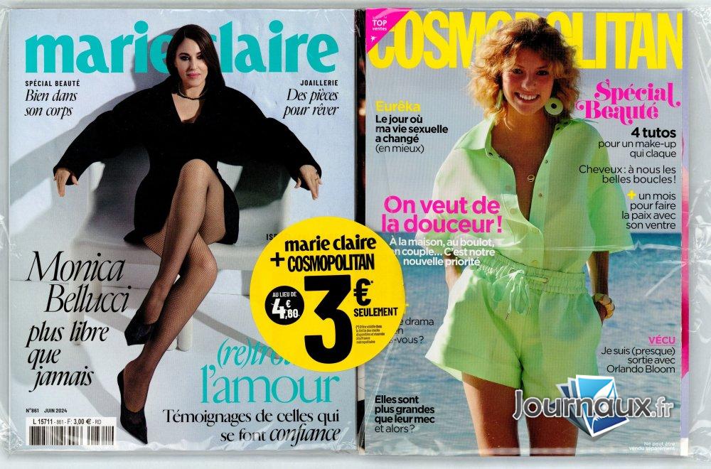 Marie Claire + Cosmopolitan