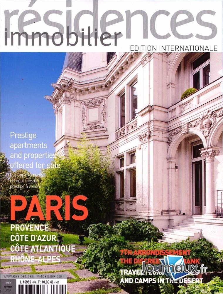 Résidences Immobilier Paris