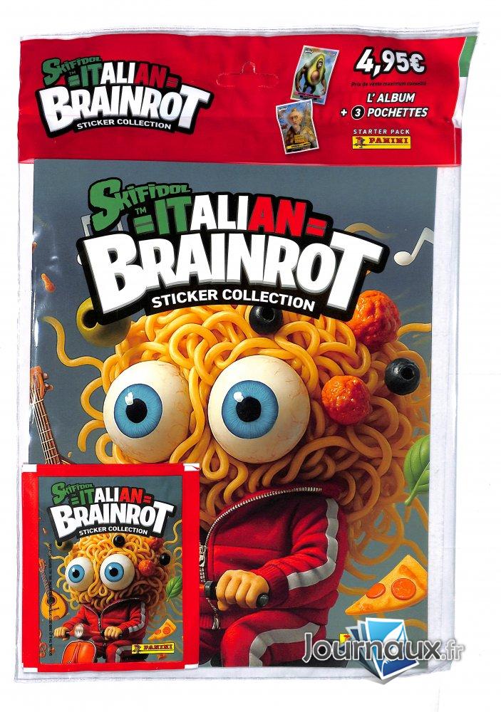 Panini album + pochettes skifidol brainrot n° 1 2025-12-11
